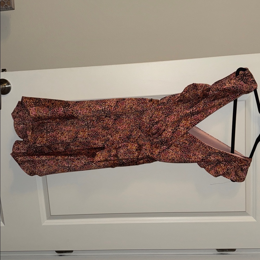 Express Multicolor Floral Dress